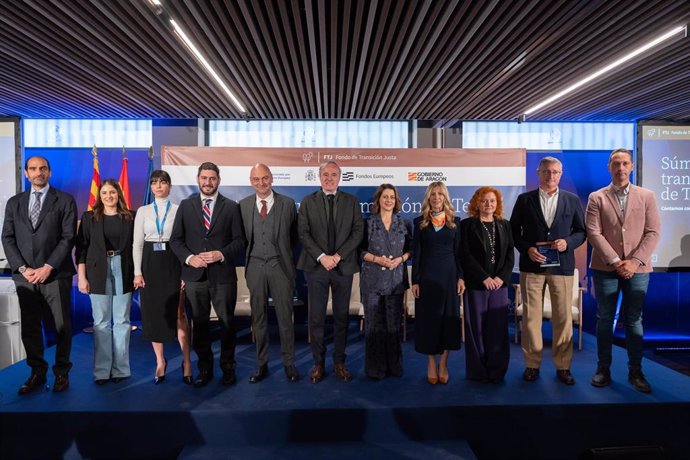 Presentación del Fondo de Transición Justa en Teruel.