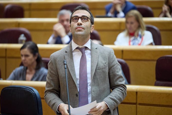 El ministro de Economía, Comercio y Empresa, Carlos Cuerpo. 