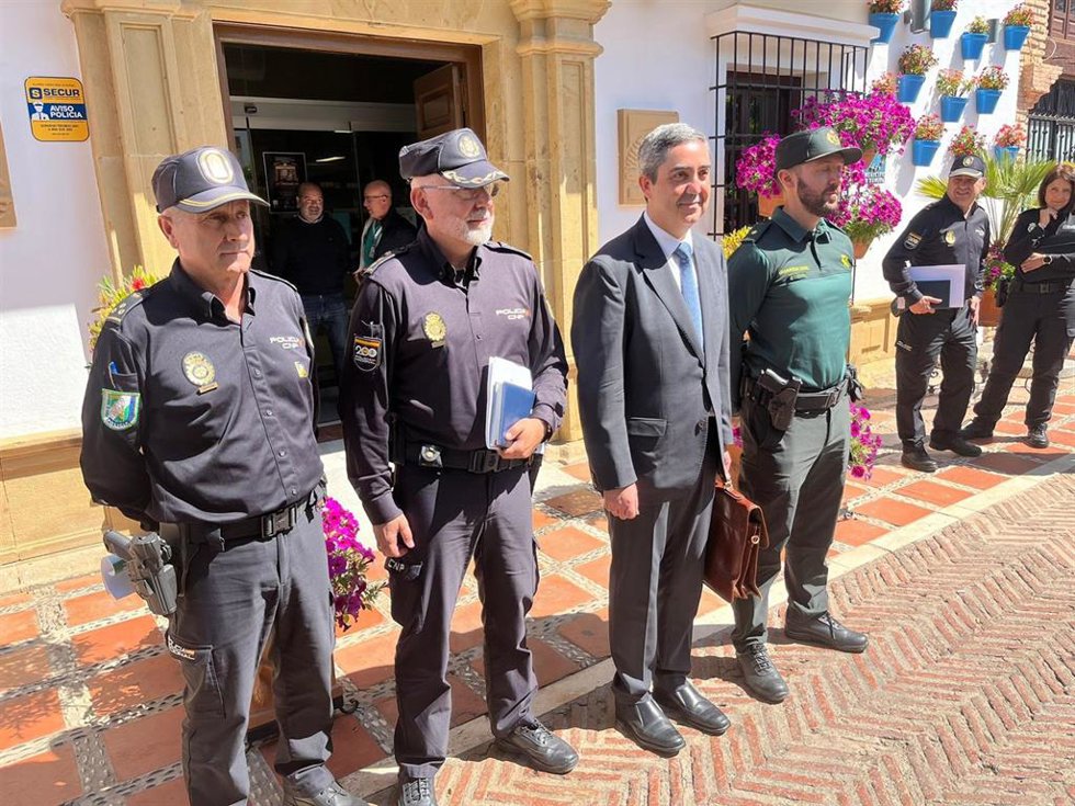 El secretario general de la Subdelegación del Gobierno, Juan Pedro Carnero.
