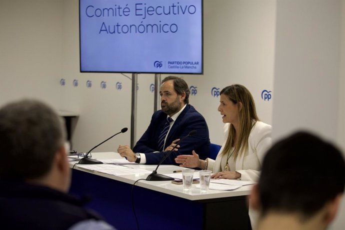 Archivo - Comité Ejecutivo Autonómico del Partido Popular de Castilla-La Mancha.