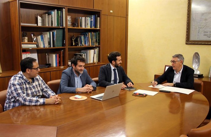 El presidente de la CHS se reúne con el director general de Patrimonio Cultural del Gobierno de la Región de Murcia