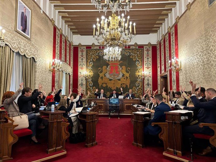 Pleno del mes de abril del Ayuntamiento de Alicante.