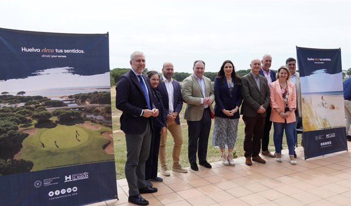 Presentación del Plan de Promoción 2024 para el segmento golf, puesto en marcha por la Agencia Destino Huelva.
