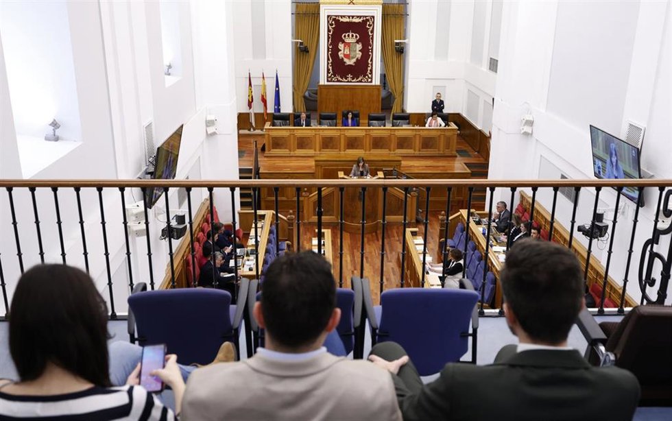 Pleno de las Cortes de Castilla-La Mancha