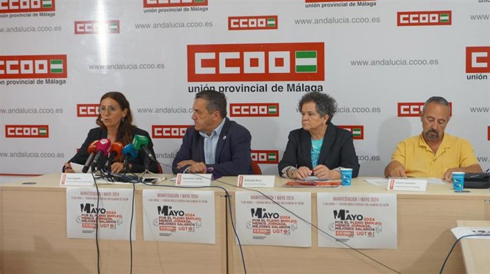 UGT y CCOO han expresado sus reivindicaciones con motivo de la celebración, el próximo 28 de abril, del Día Mundial de la Seguridad y la Salud en el Trabajo.
