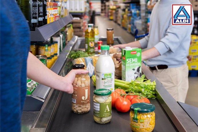 La compra de marca propia en Aldi puede suponer un ahorro medio de 696€/año a las familias españolas