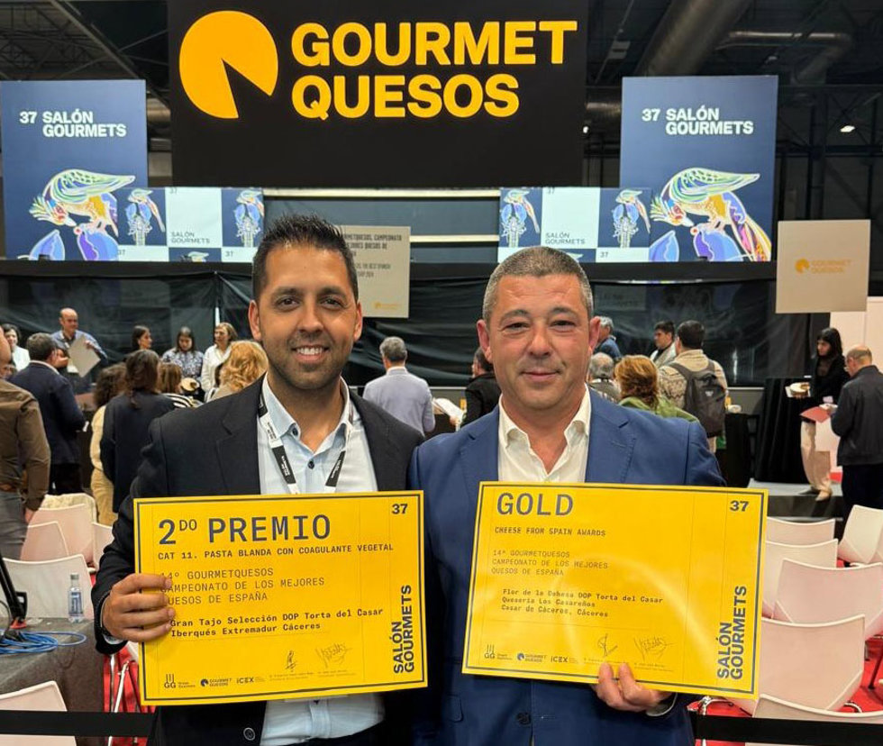 La Torta del Casar recibe dos premios en Madrid Gourmets