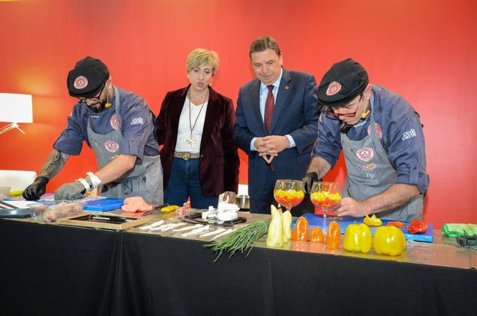 El ministro de Agricultura, Pesca y Alimentación, Luis Planas, en el Salón Gourmets