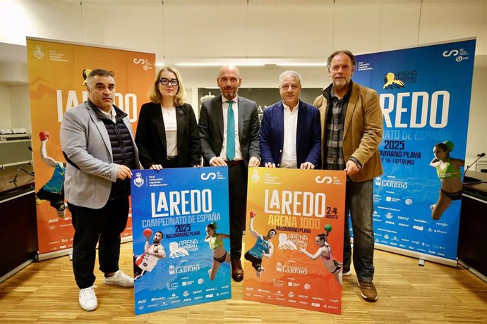 Presentación 'Arena Handball Tour 2024' Campeonato de España 2024 en Laredo