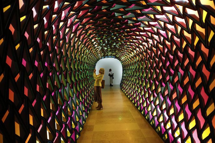 Archivo - Arxiu - Centre d'Art Hortensia Herrero (CAHH), situat a l'interior de l'antic Palacio Valeriola.