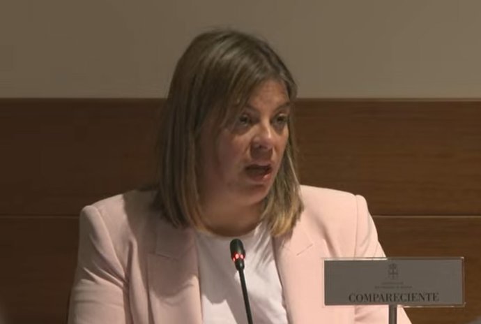 La vicepresidenta del Gobierno del Principado de Asturias, Gimena Llamedo