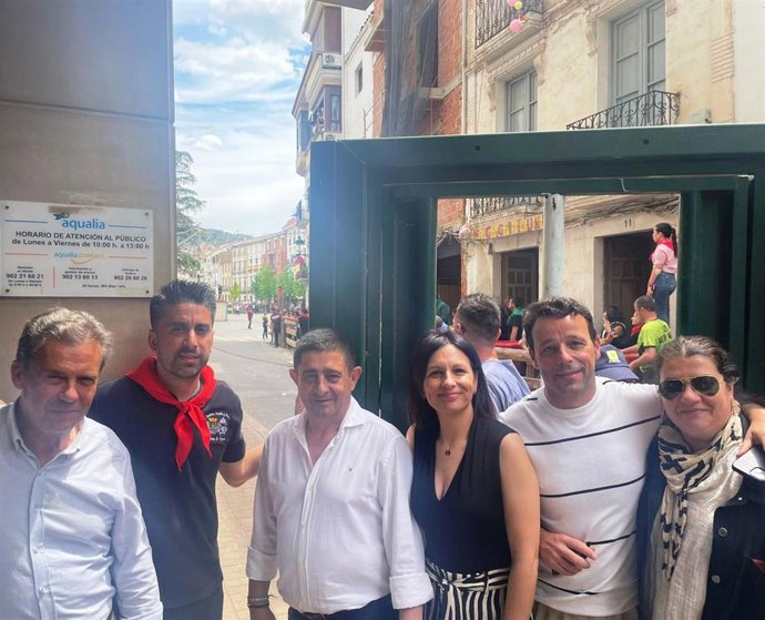 Reyes en los 'toros ensogaos' de Beas de Segura