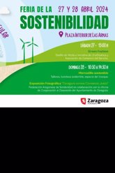 Foto: La Feria de la Sostenibilidad regresa este fin de semana a Zaragoza para concienciar sobre la economía circular