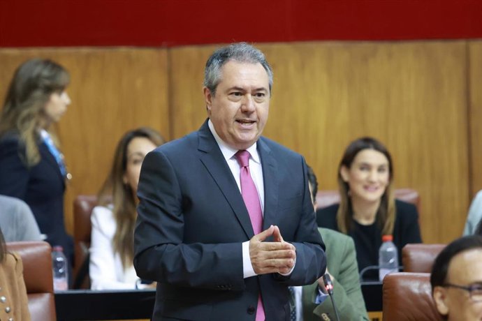 El secretario general del PSOE A, Juan Espadas, en una imagen de archivo.