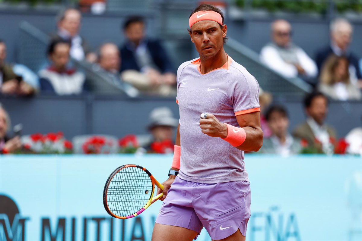 Nadal passes a placid first test in Madrid