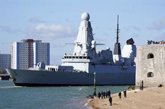 Foto: O.Próximo.- La Marina Real británica derribó el miércoles un misil disparado por los hutíes de Yemen en el golfo de Adén