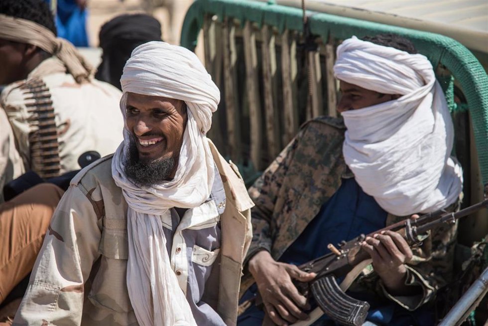 Archivo - Rebeldes tuareg de Malí