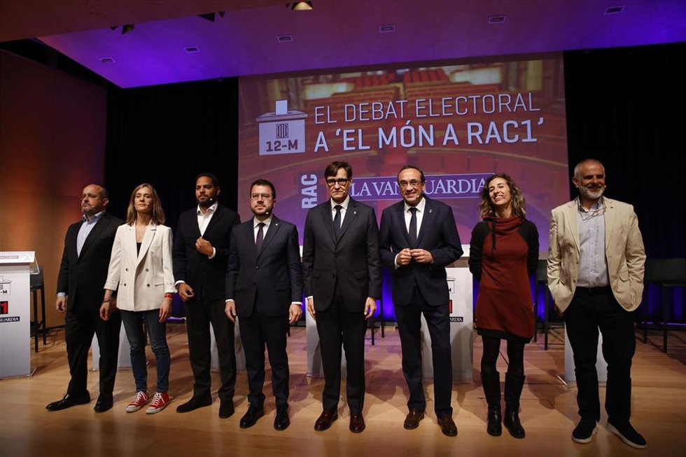 Debate electoral de La Vanguardia y Rac1