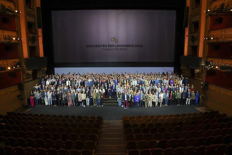 Encuentro Red Leonardo en el marco del décimo aniversario de las Becas Leonardo de la Fundación BBVA.