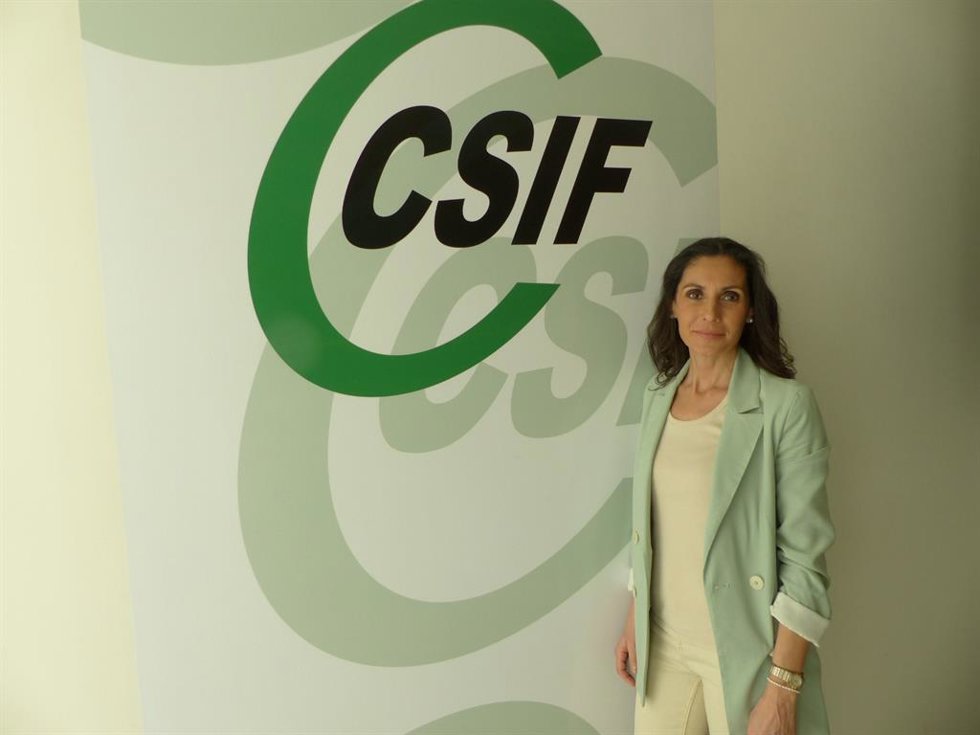 Pilar González, secretaria de Seguridad y Salud Laboral de CSIF Andalucía.