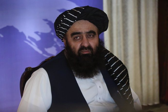 Archivo - El ministro de Exteriores nombrado por los talibán en Afganistán, Amir Khan Muttaqi (archivo)
