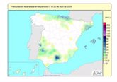 Foto: Las lluvias acumuladas desde octubre en España se sitúan un 6% por encima de lo normal