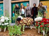 Foto: La iniciativa 'Platerías en flor' celebra su tercera edición en Valladolid con las ovejas como protagonistas
