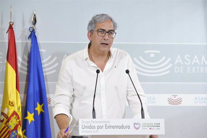 El diputado de Unidas por Extremadura en la Asamblea Joaquín Macías