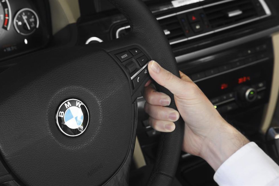 Archivo - Interior de un BMW
