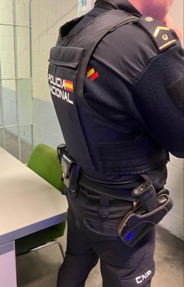 Imagen de archivo de un agente de la Policía Nacional