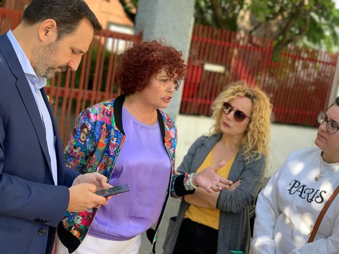 La parlamentaria del PSOE de Sevilla, Adela Castaño.