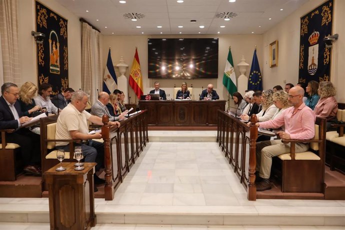 Pleno extraordinario del Ayuntamiento de Alcalá de Guadaíra.