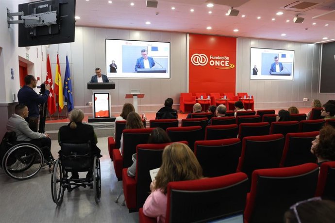 Jornada 'La diversidad en la Función Pública: Acciones para mejorar el acceso de las personas con discapacidad a los cuerpos del Grupo A', organizada por Fundación ONCE