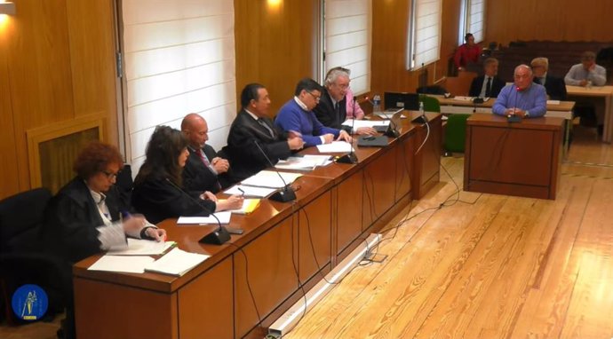 El empresario Luis Antonio Recio, durante la vista del juicio en la Audiencia de Valladolid celebrada este viernes