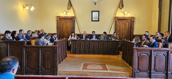 Pleno del Ayuntamiento de Ávila.