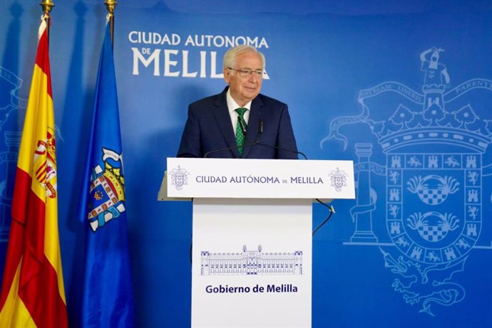 El presidente de la Ciudad Autónoma de Melilla, Juan José lmbroda (PP).