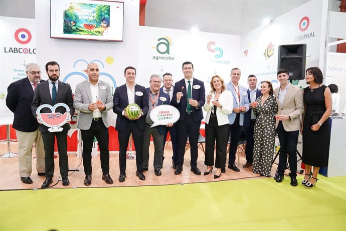 Presentación de la campaña 'La primera sandía europea'.