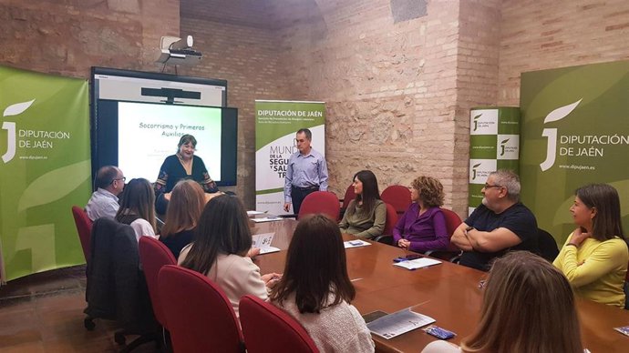 Pilar Parra ha asistido a una de las acciones formativas en materia de primeros auxilios