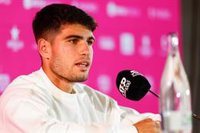 Alcaraz: "Me ha sorprendido mi nivel, pero a la mínima molestia en el antebrazo dudo que pueda seguir"