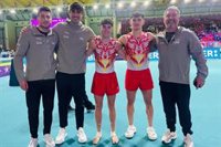 Unai Baigorri acaba cuarto la final de suelo en el Europeo masculino de gimnasia artística