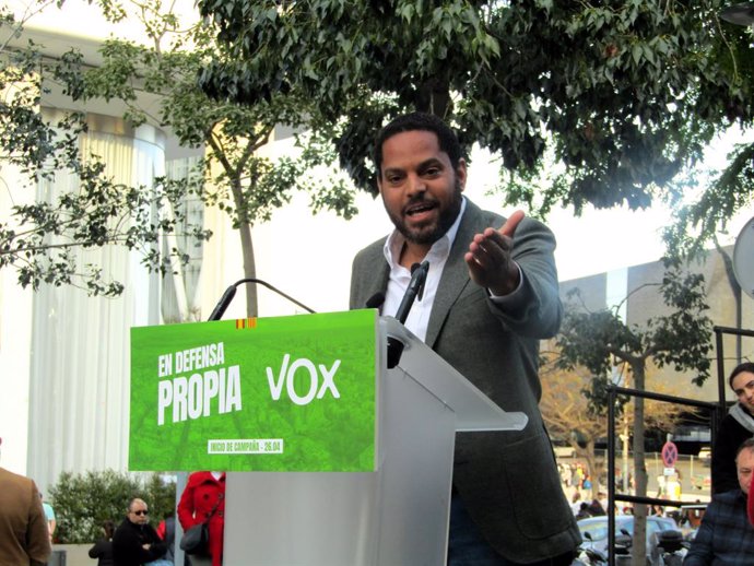 El candidat de Vox a les eleccions catalanes, Ignacio Garriga