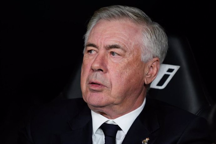 Carlo Ancelotti, entrenador del Real Madrid.