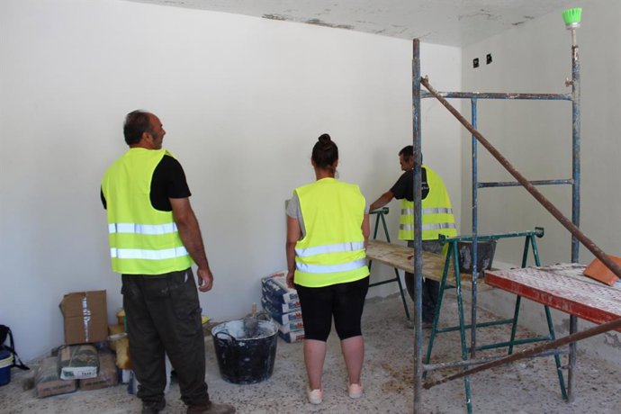 Obras PFEA en Pizarra.