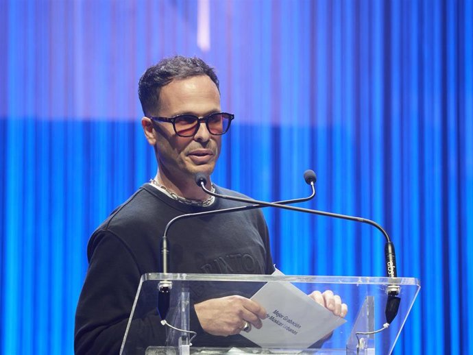 Archivo - El músico Alizzz interviene en la entrega de los Premios de la Música Independiente (Foto de archivo)