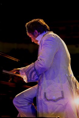 Manolo Carrasco en una actuación.