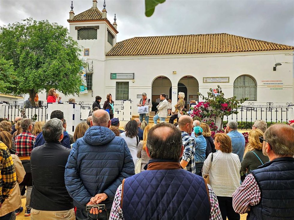 Una de las visitas de las Jornadas de Arquitectura Regionalista.