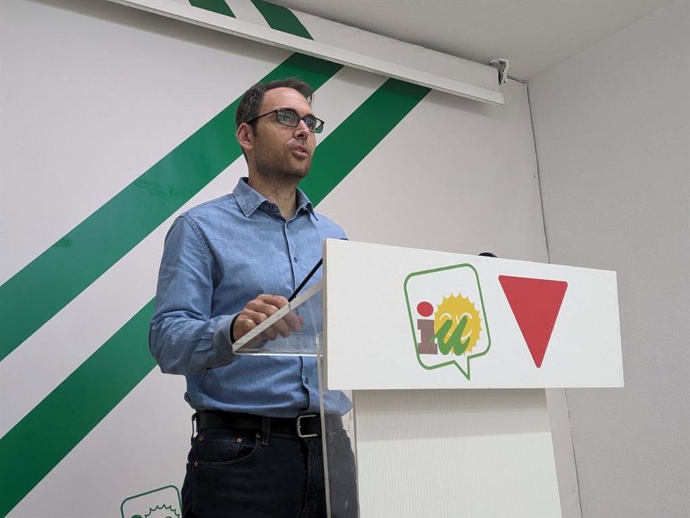 El coordinador de IU Andalucía y diputado de Sumar en el Congreso, Toni Valero.
