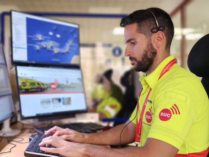 Sala Operativa del Centro Coordinador de Emergencias y Seguridad (Cecoes) 1-1-2