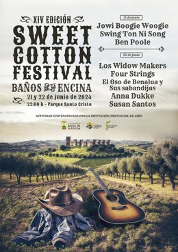 Cartel del XIV Sweet Cotton Festival.