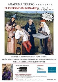 El grupo de teatro Amaduma presenta dos representaciones en Málaga a beneficio de la Fundación Tierra de hombres